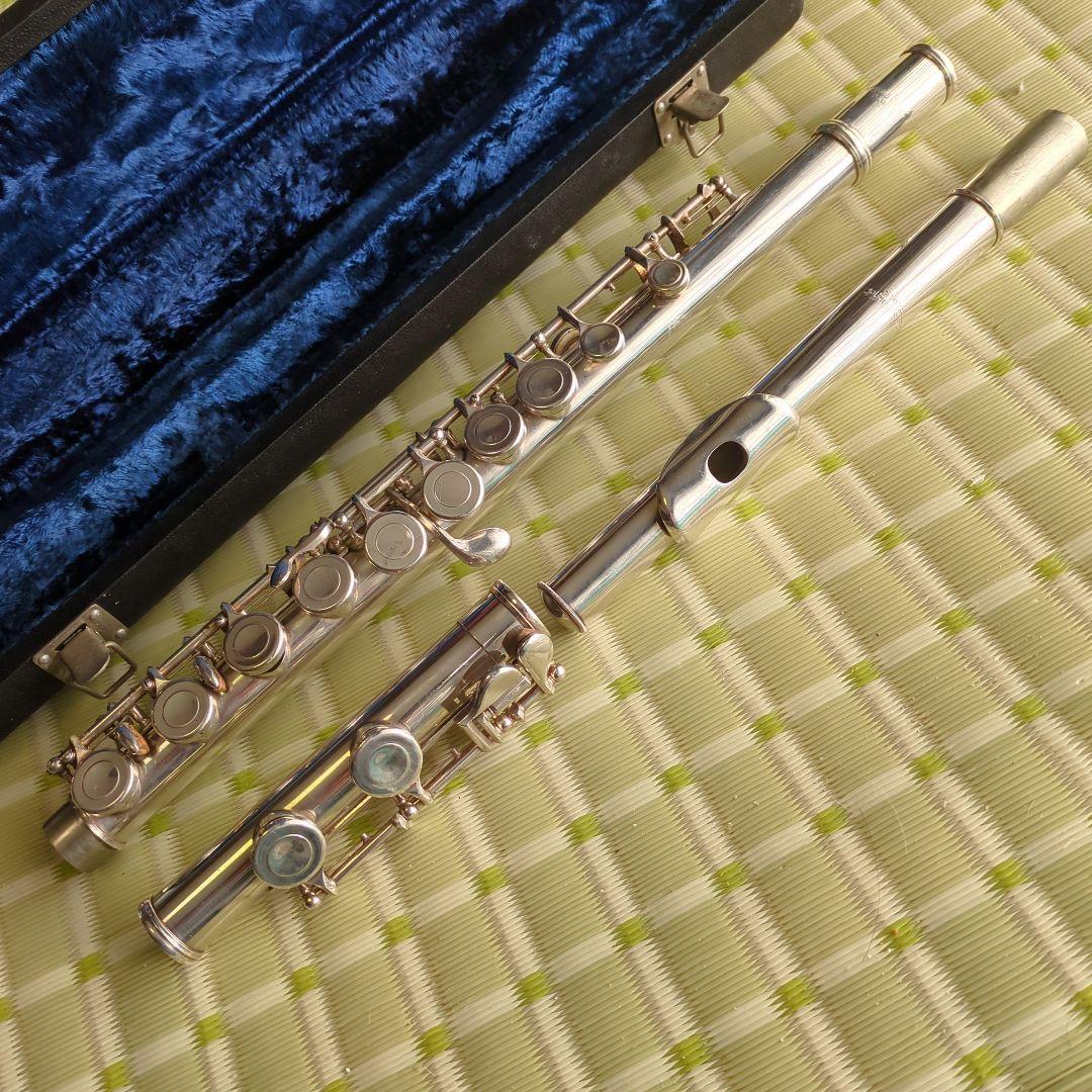 希少Paris Augusteフルート本体 ケース付き Parisの刻印