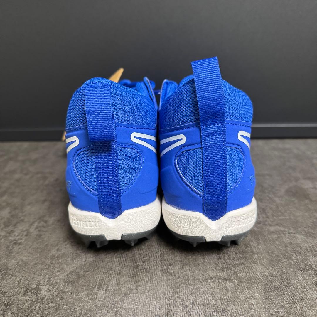 NIKE Alpha アルファ 野球 ポイント スパイク ブルー メナススリー