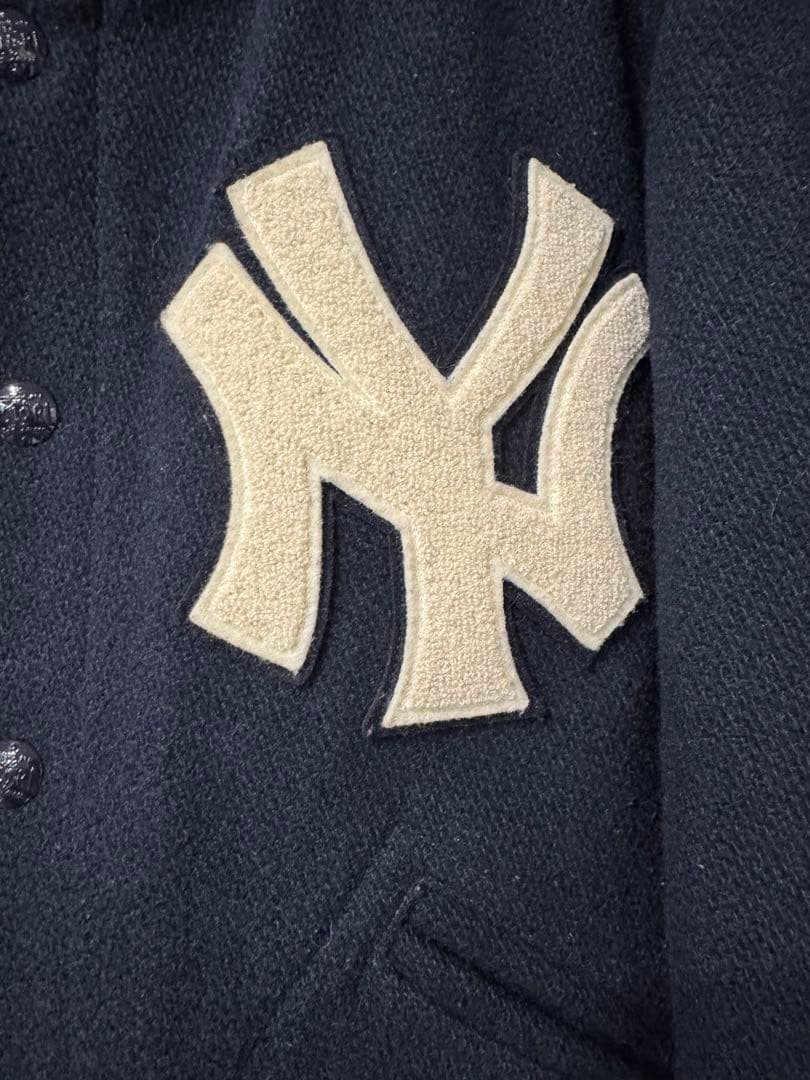 M*I様 ポロラルフローレン 希少! ヤンキース スタジャン Lネイビー 202