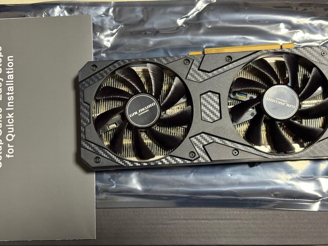 玄人志向グラボGG-RTX3060-E12GB/OC/DF