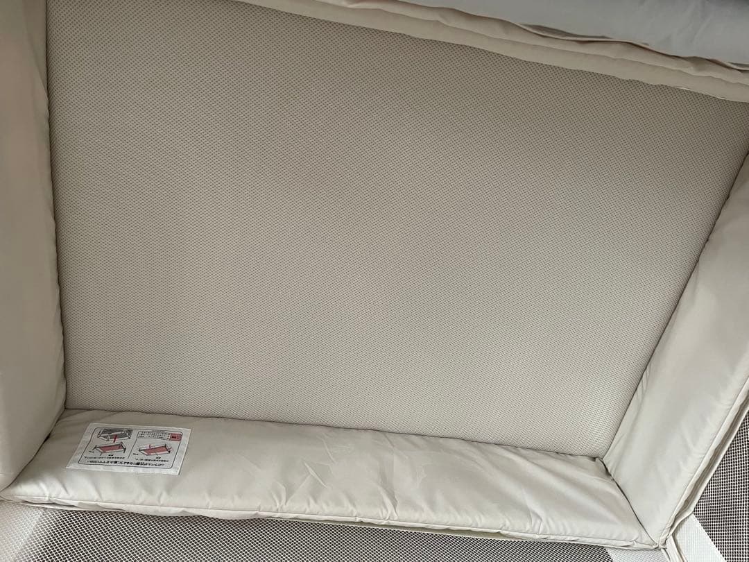 【超美品】ApricaココネルエアーAB ホワイトグレー【取説・収納バッグ付】