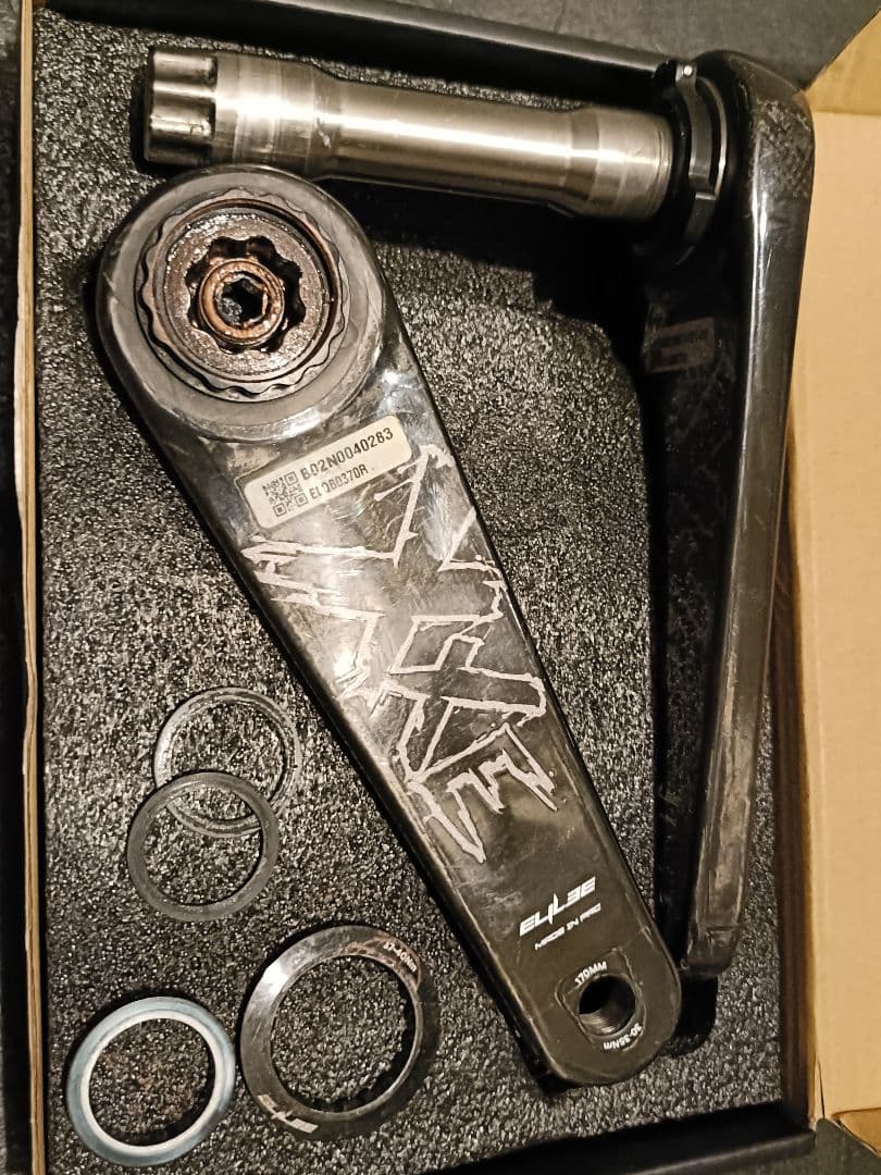 エライリー Elilee X320 クランクアーム 170mm 24mm