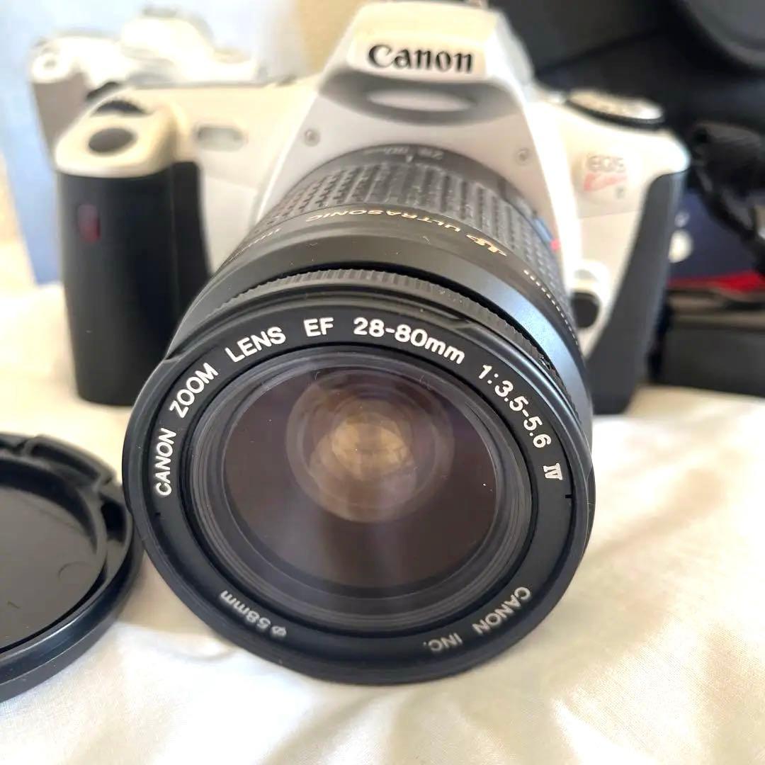 Canon EOS Kiss3 レンズ付　リモコン付　フイルムカメラ　バッグ