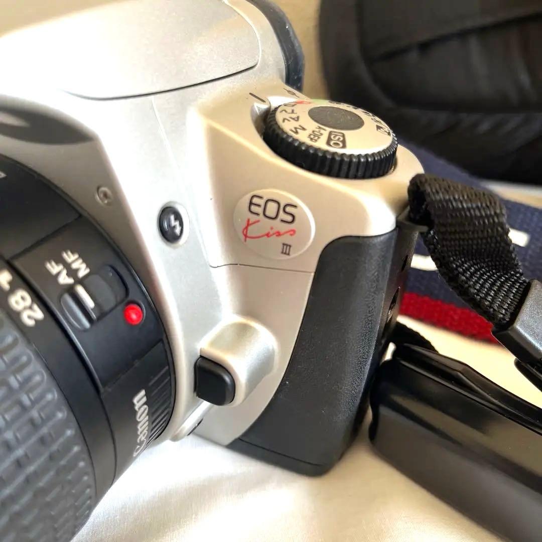 Canon EOS Kiss3 レンズ付　リモコン付　フイルムカメラ　バッグ