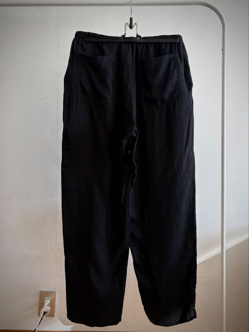 COMOLI リネンダブルクロスジャケット　ドローストリングパンツ　セットアップ