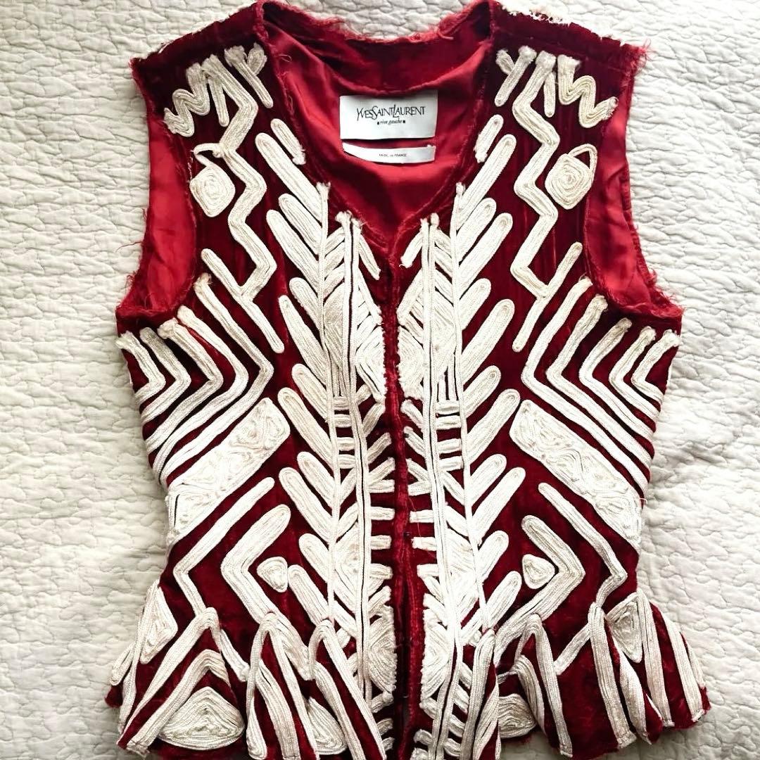 トップス Yves Saint Laurent RIVE GAUCHE vest