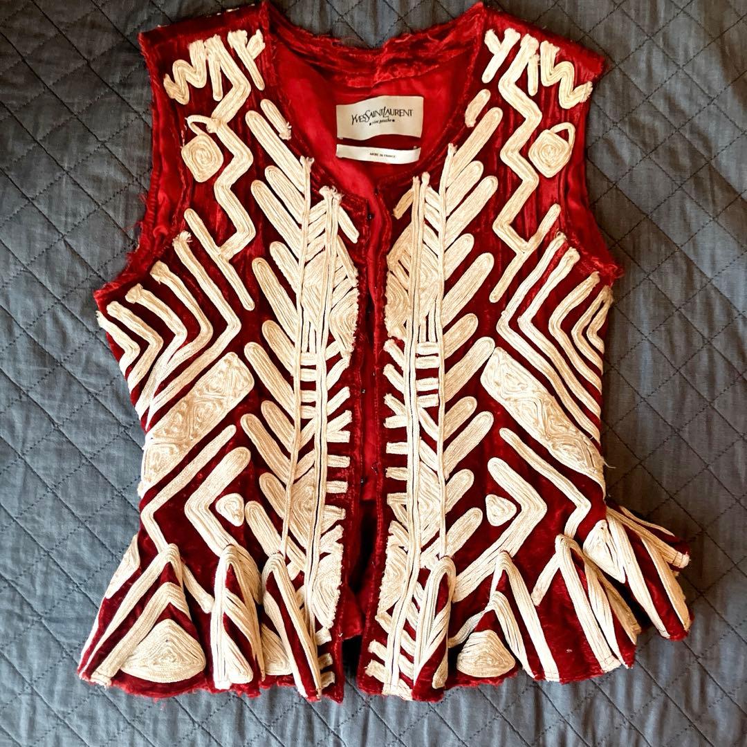 トップス Yves Saint Laurent RIVE GAUCHE vest