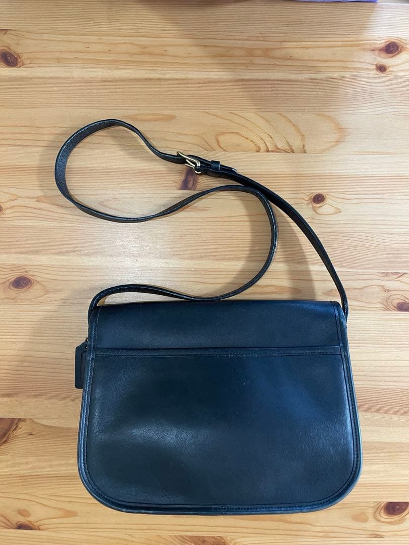 COACH オールドコーチ ターンロック ショルダーバッグ