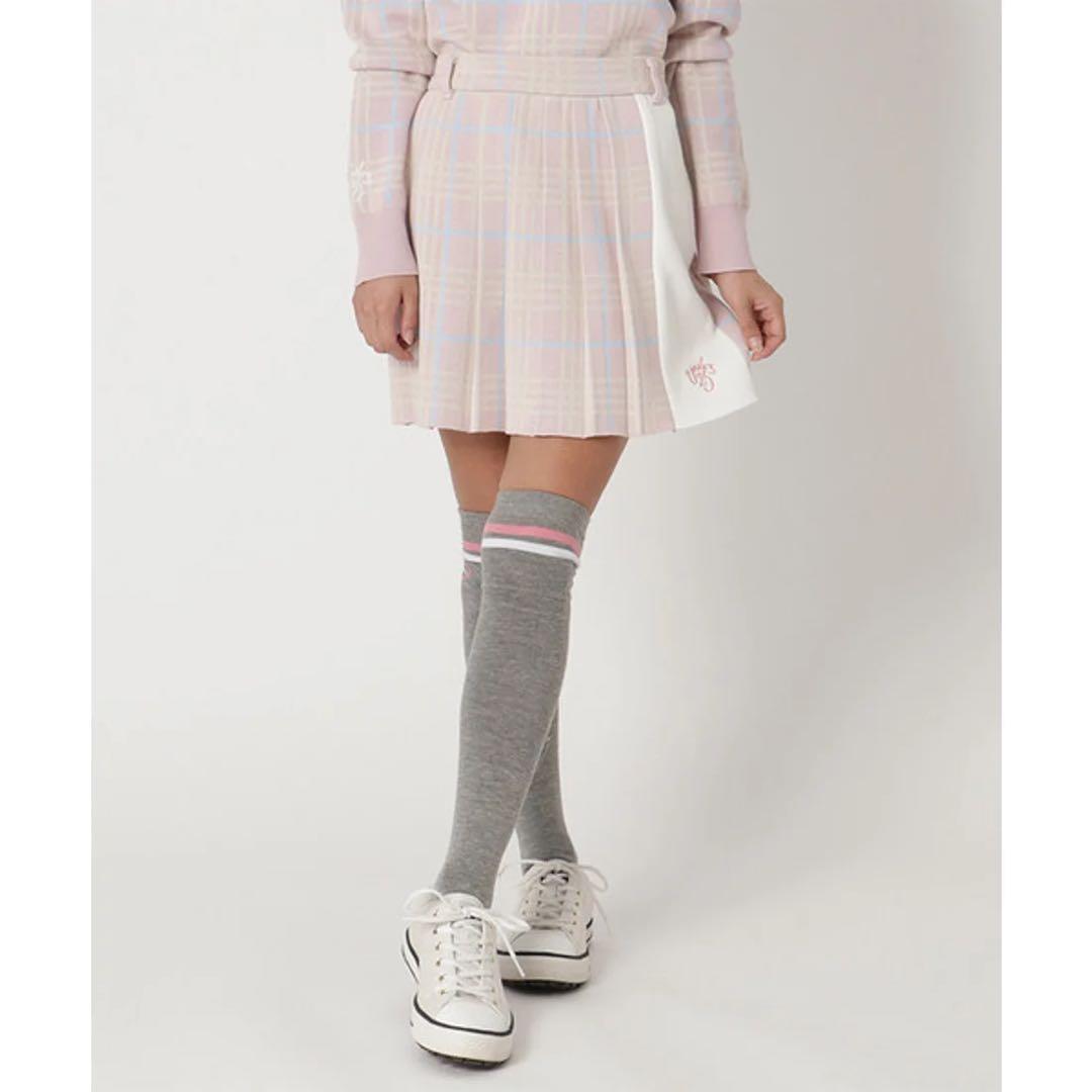 Samantha Thavasa UNDER25 セットアップ　ニット　チェック