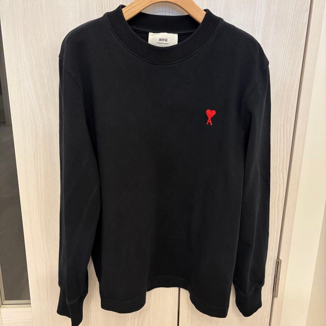 Amiparis ロゴロングTシャツ　UST200.701 メンズSサイズ