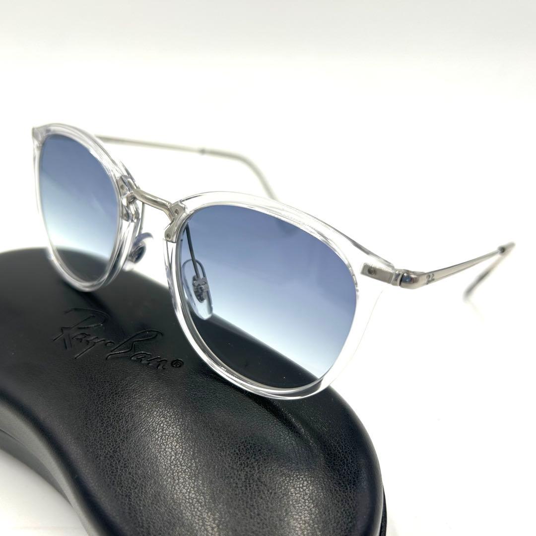 RayBan サングラス RB7140 クリア シルバー ReVision