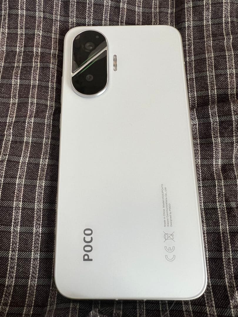 POCO F7 12GB/256GB本体 ホワイトSIMフリー