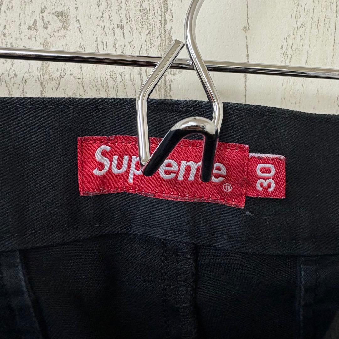 【激レア】SUPREME シュプリーム　ワークパンツ　チノパン　完売モデル　黒