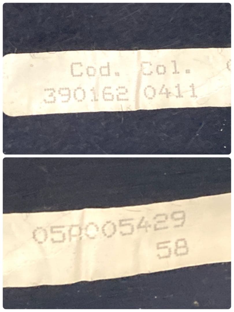 Borsalino 定番　ハット　ネイビー　サイズ58 イタリア製