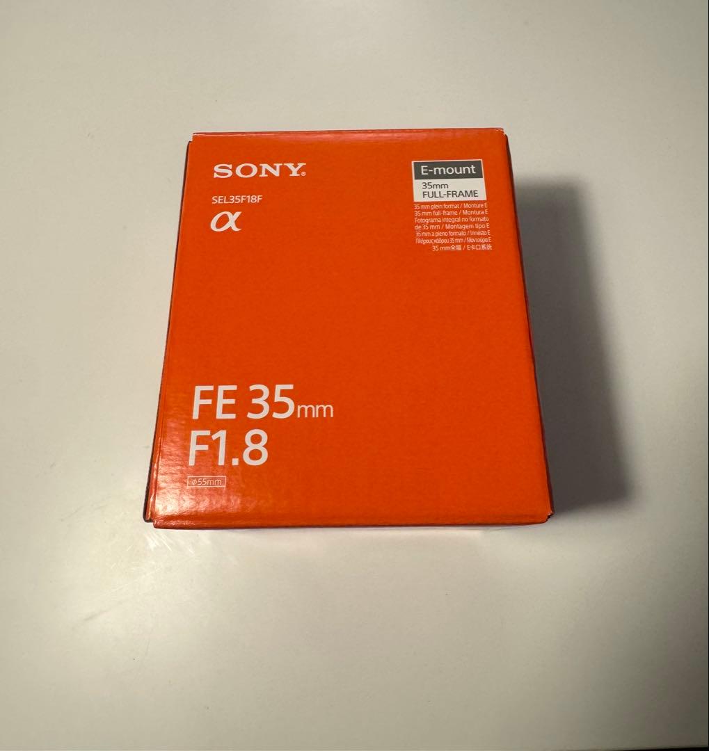 【保護フィルター付き】SONY FE 35mm F1.8 単焦点レンズ