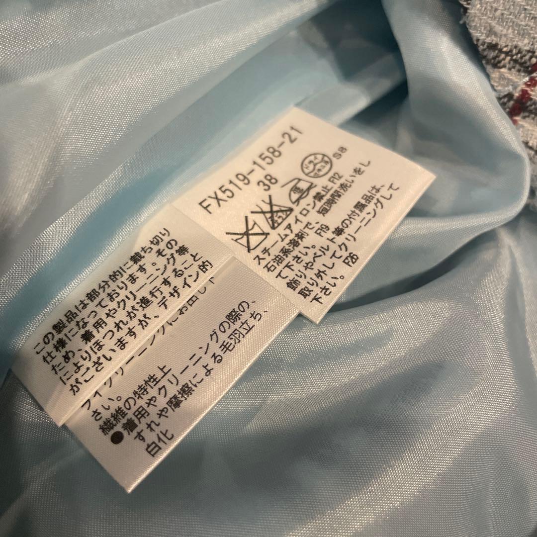 BURBERRY BLUELAVEL シルク　スカート　38