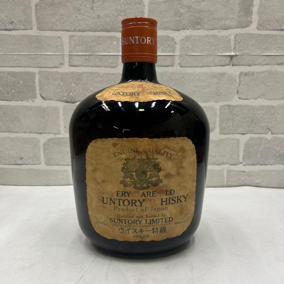 未開栓品 サントリー オールド ウイスキー 特大サイズ 4000ml