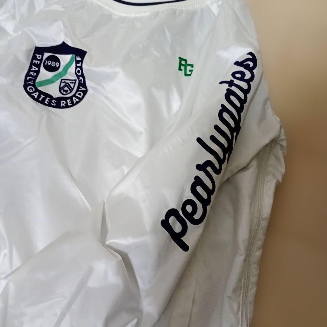 パーリーゲイツ ホワイトジャケットサイズ0 蓄熱アウター