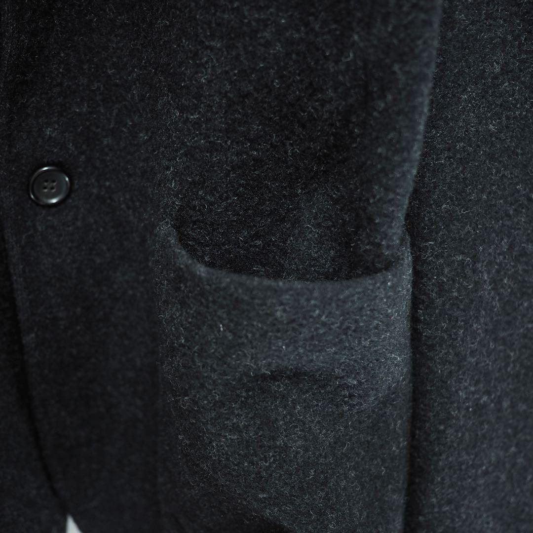 ヨウジヤマモト×INDUSTYLE｜14AW ウールジャージーブレザー（黒・4）