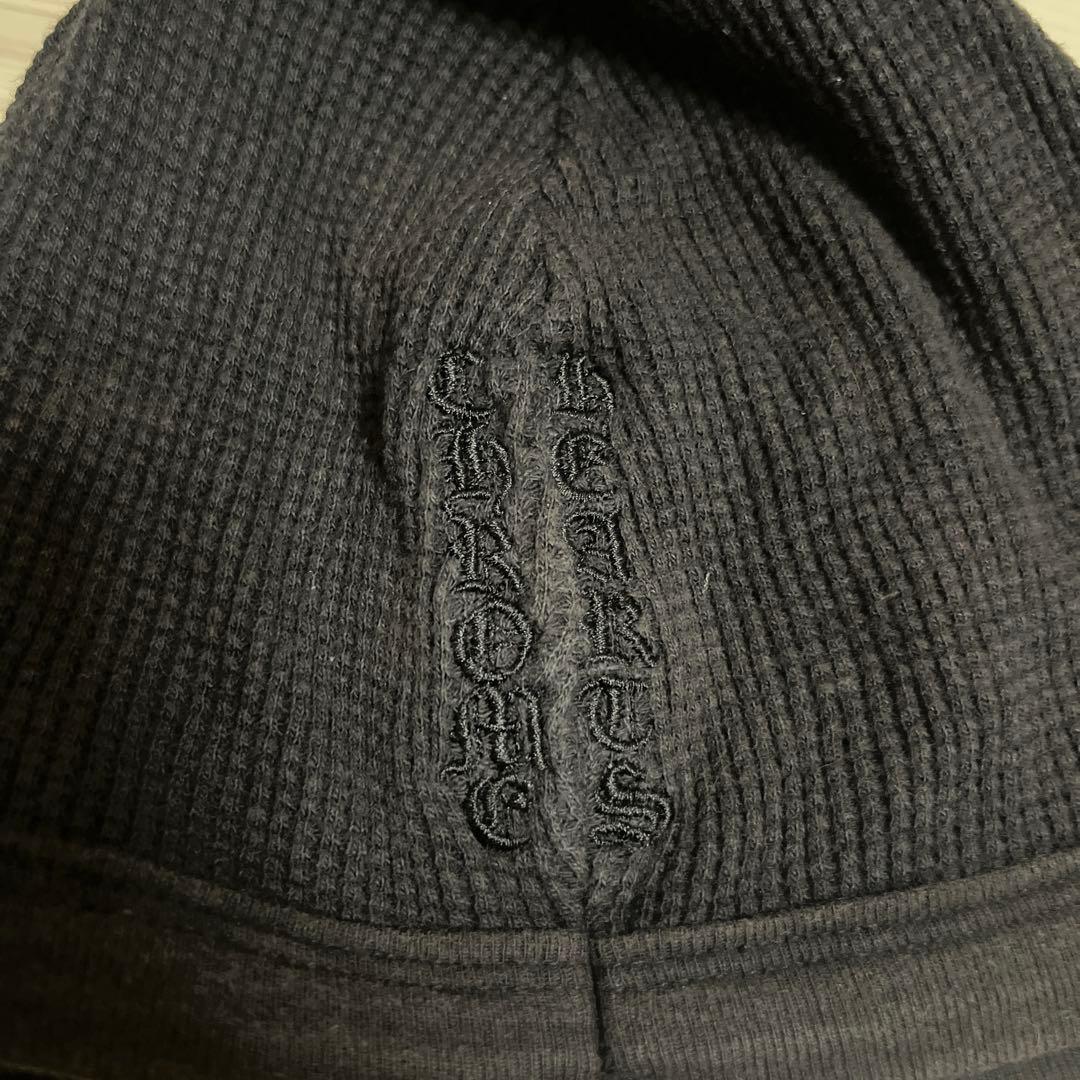 【美品】クロムハーツ ニット帽 帽子 黒 CHROME HEARTS♧