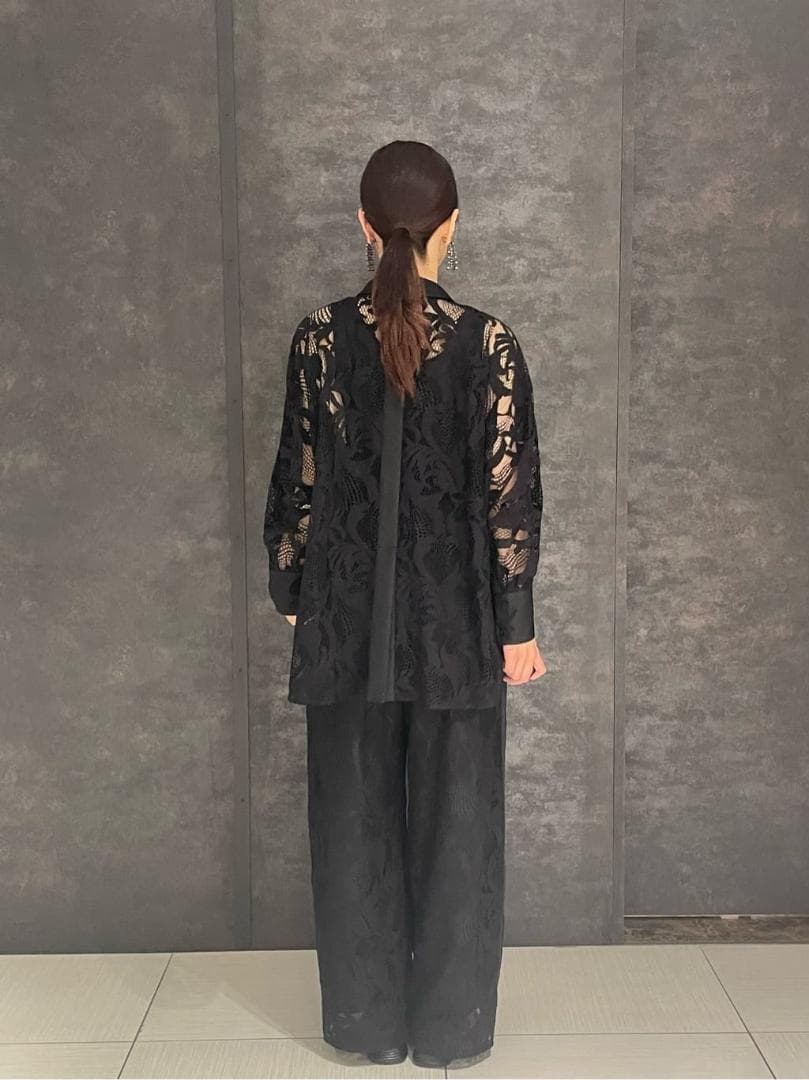 DialaADORE 57,200円24S/S ボタニカルレースブラウス