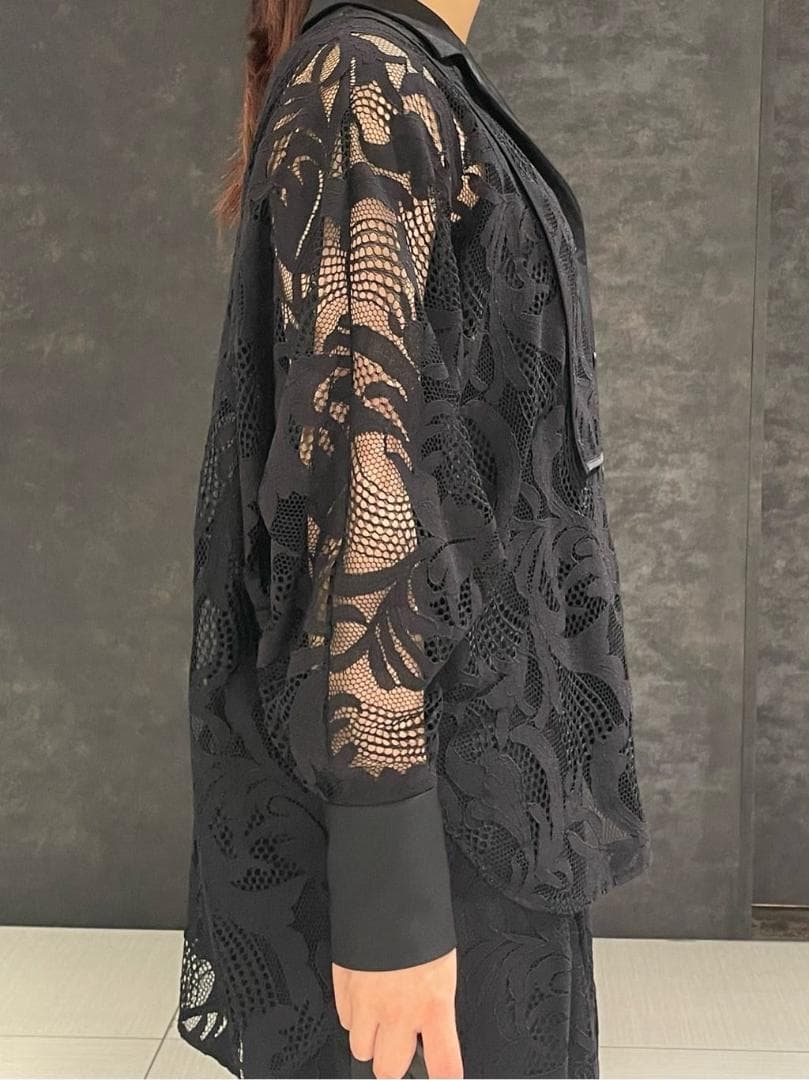 DialaADORE 57,200円24S/S ボタニカルレースブラウス