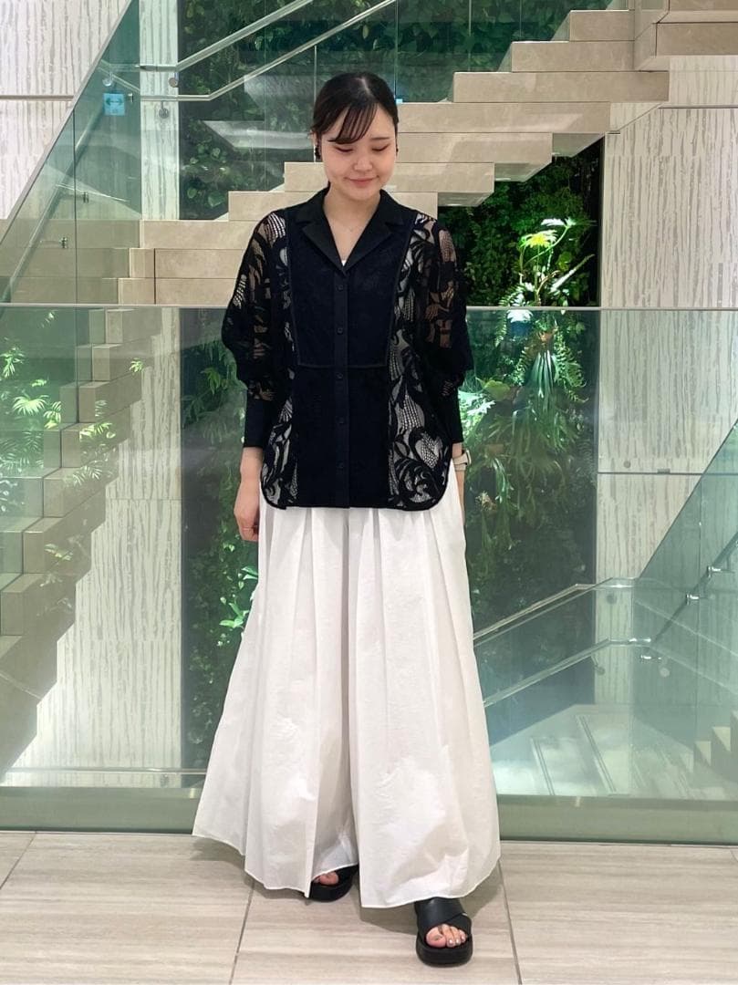 DialaADORE 57,200円24S/S ボタニカルレースブラウス