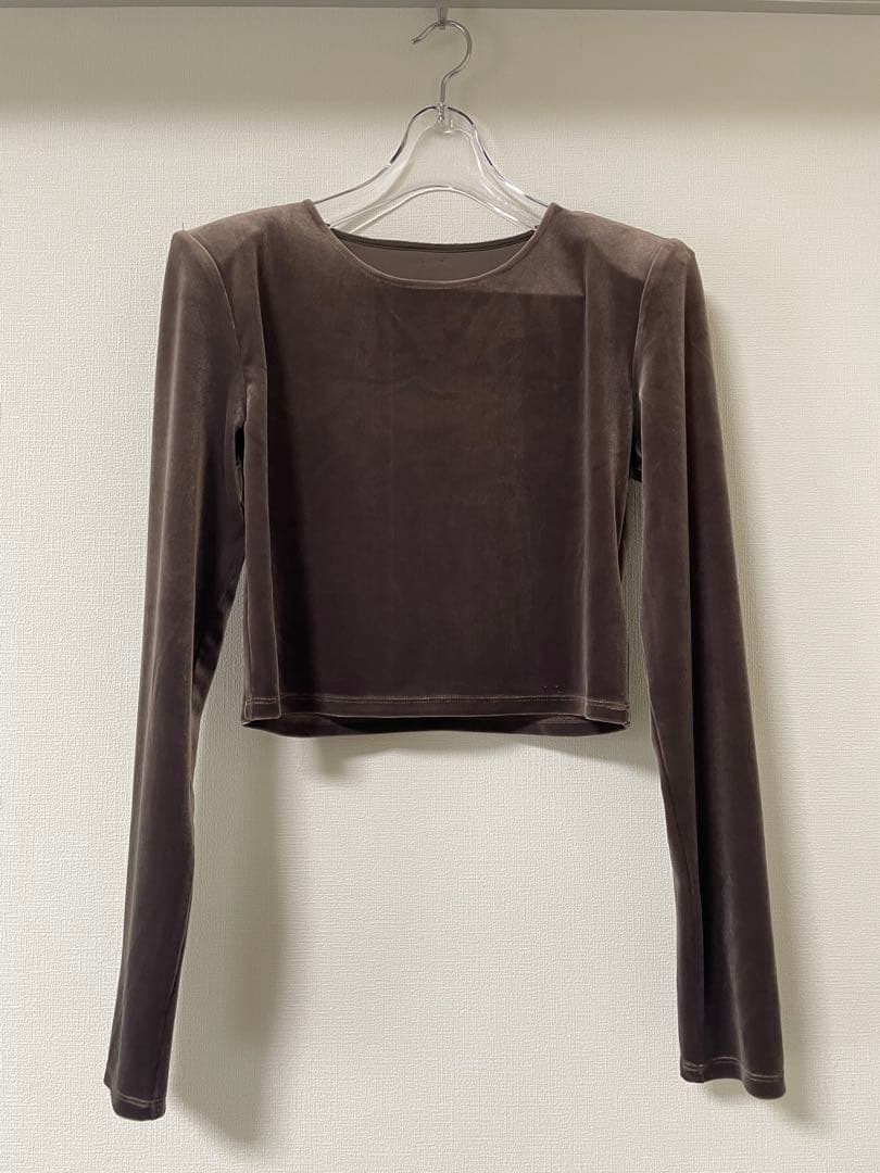 【新品未使用】アニュアンス ベロアトップス