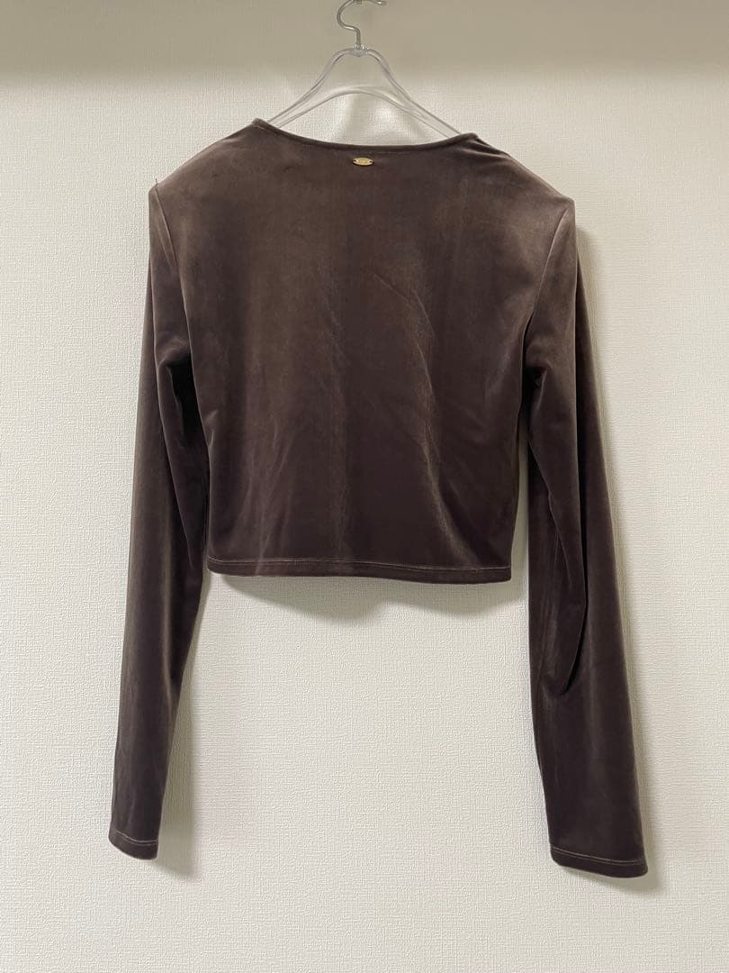 【新品未使用】アニュアンス ベロアトップス