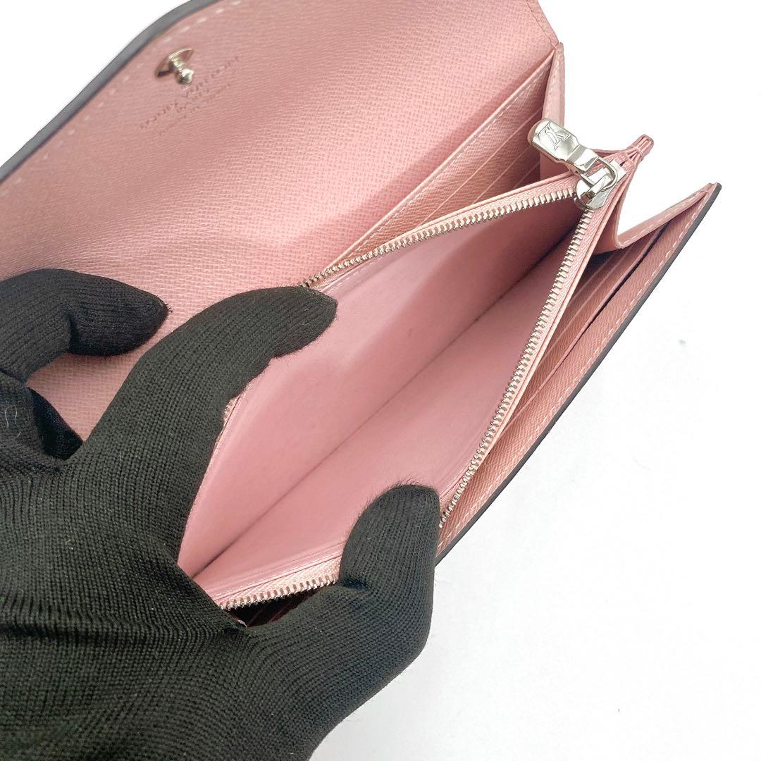 【箱付】ルイヴィトン エピ ポルトフォイユサラ 長財布 ローズバレリーヌ ピンク