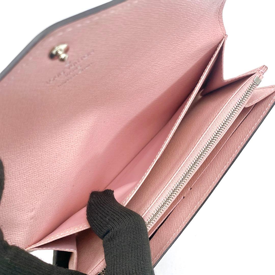 【箱付】ルイヴィトン エピ ポルトフォイユサラ 長財布 ローズバレリーヌ ピンク