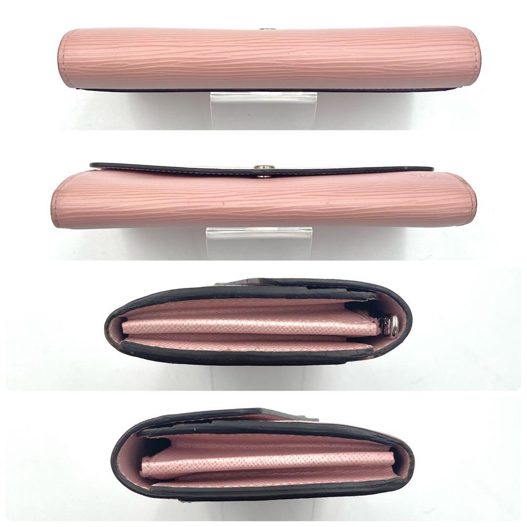 【箱付】ルイヴィトン エピ ポルトフォイユサラ 長財布 ローズバレリーヌ ピンク