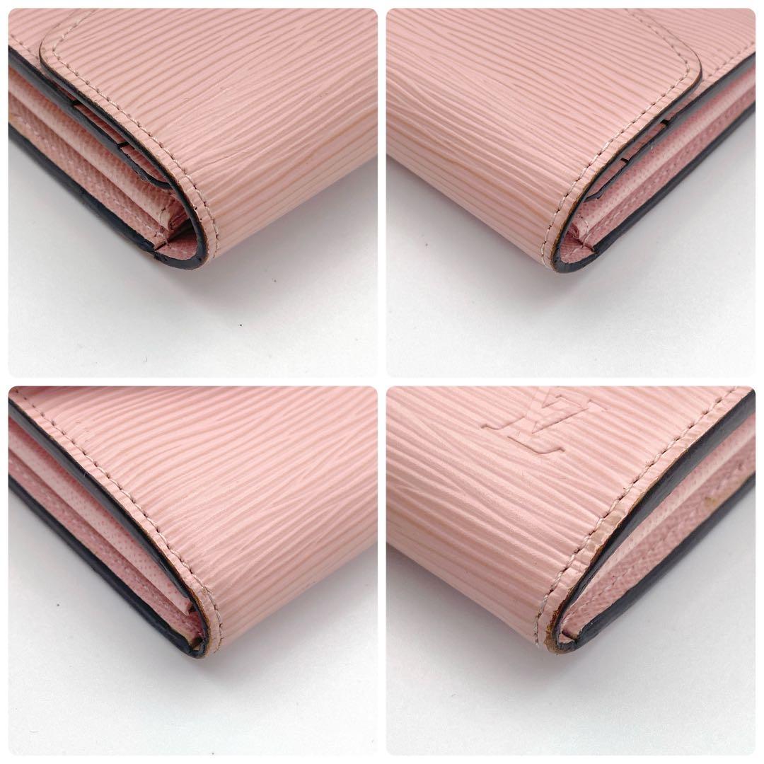 【箱付】ルイヴィトン エピ ポルトフォイユサラ 長財布 ローズバレリーヌ ピンク