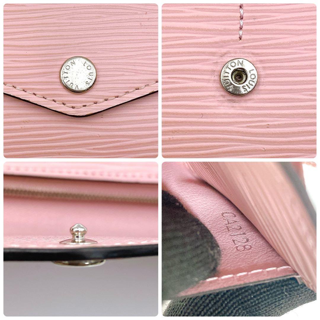【箱付】ルイヴィトン エピ ポルトフォイユサラ 長財布 ローズバレリーヌ ピンク