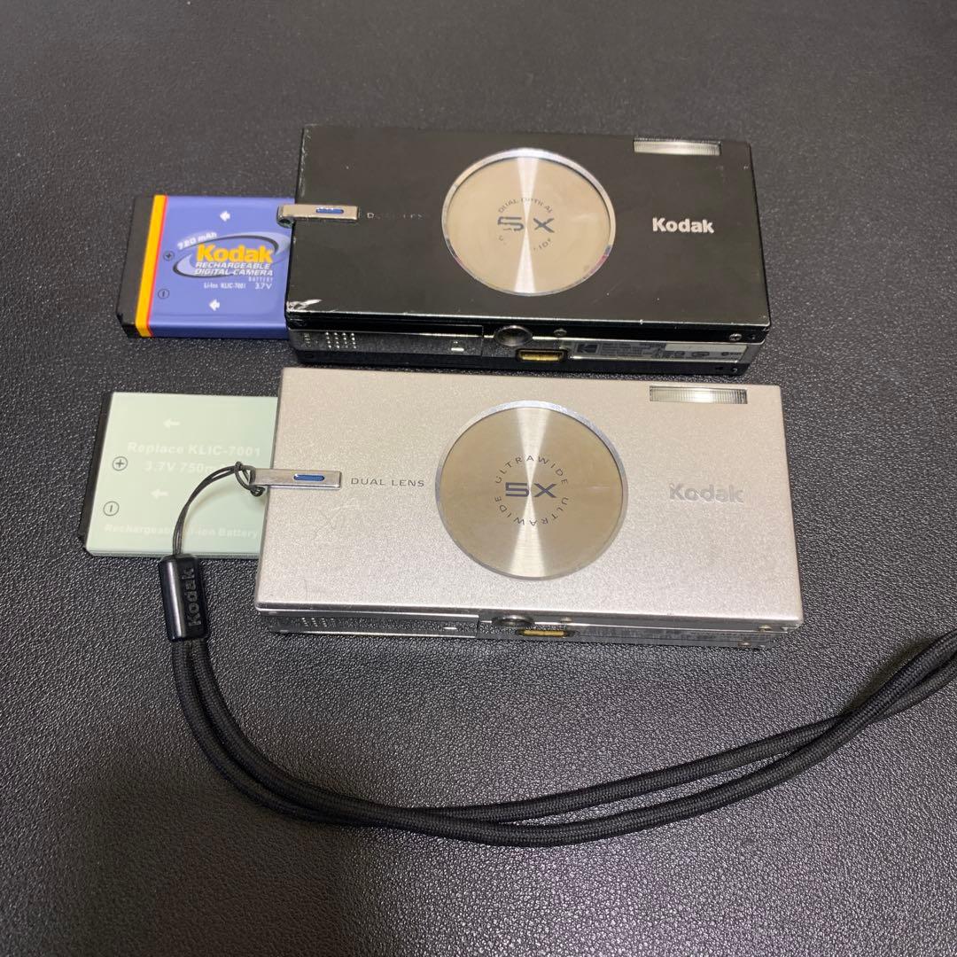 超レアkodak easyshare 2台　通電確認済　ジャンク　現状品