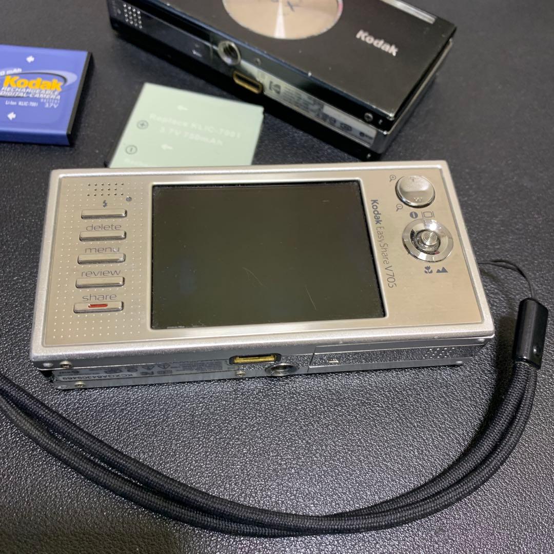 超レアkodak easyshare 2台　通電確認済　ジャンク　現状品