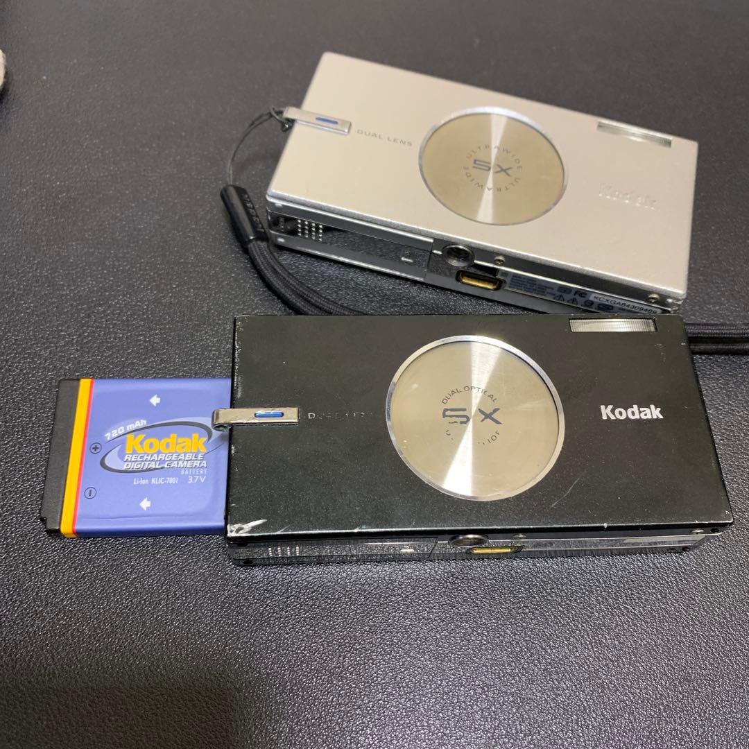 超レアkodak easyshare 2台　通電確認済　ジャンク　現状品