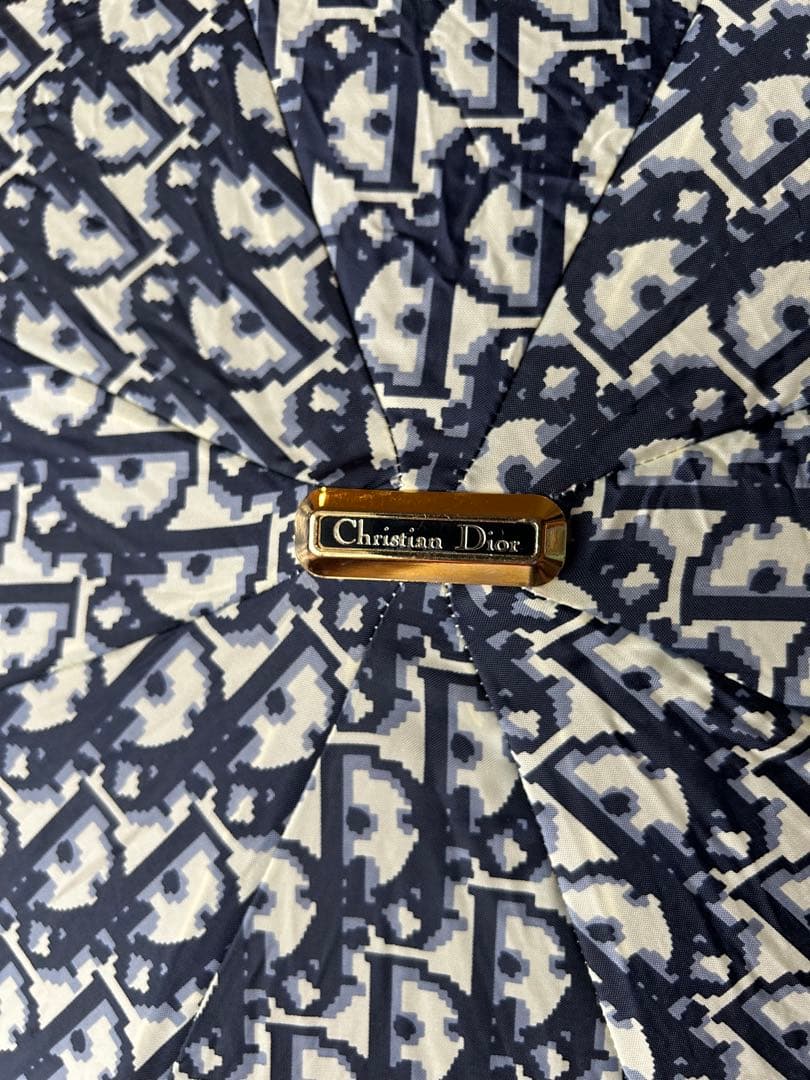 【未使用】Christian Dior ディオール 折り畳み傘 CD ロゴ