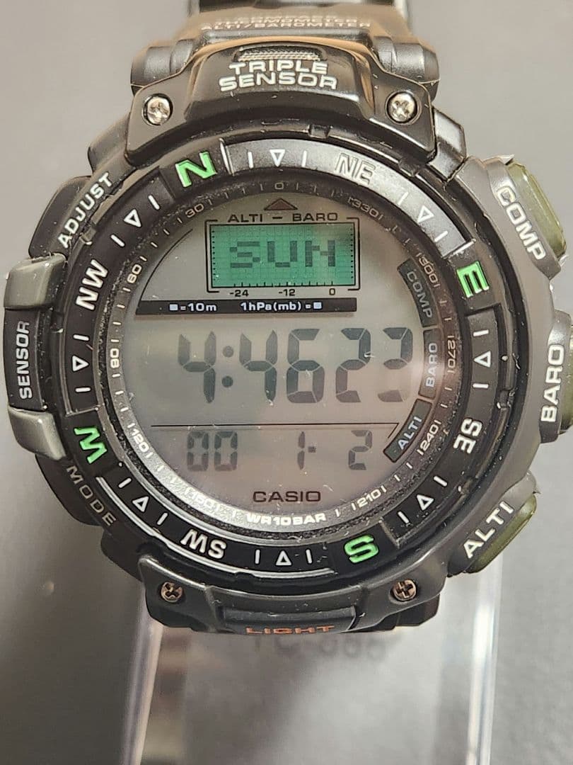 CASIO PROTREK PRG-40SJ デジタル腕時計　電池交換済み