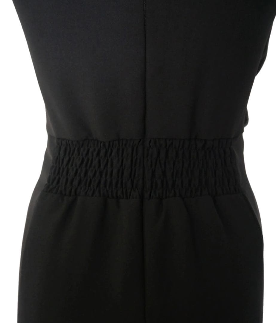 【My shawly】SHINY FRILL DRESS