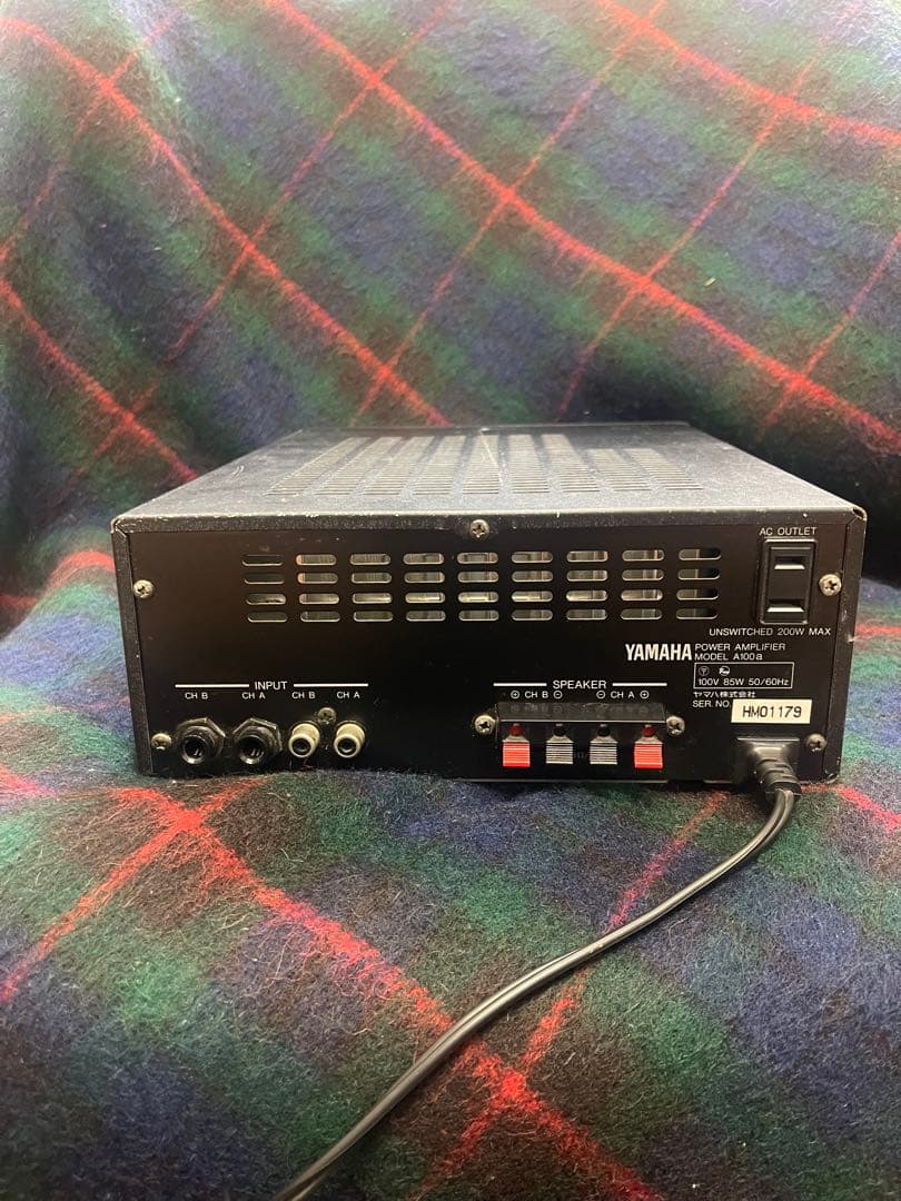 ヤマハ　ステレオパワーアンプ「MODEL A100a」 YAMAHA ヤマハ