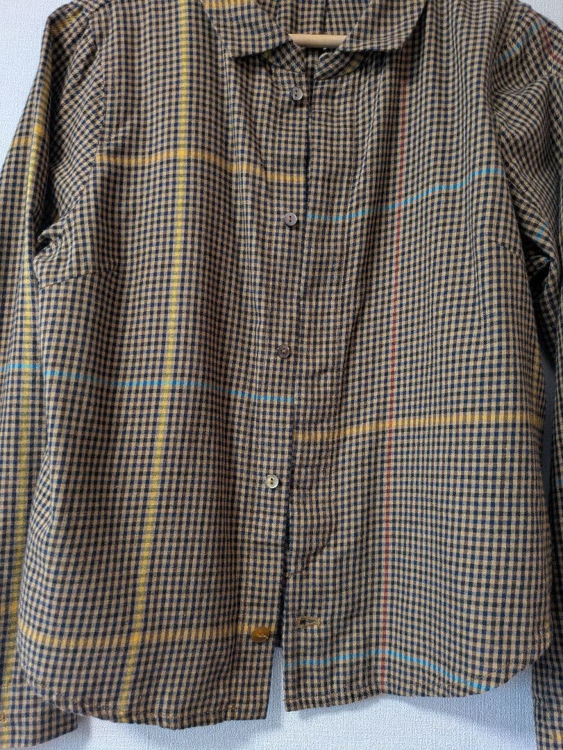 パラスパレス 2024FW チェック柄シャツ　フリーサイズ