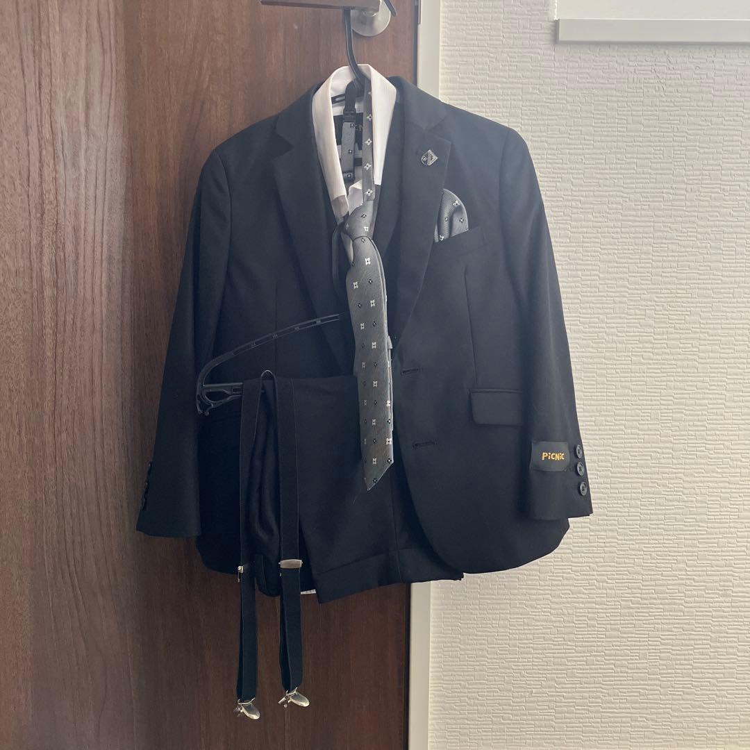 ミキハウス　スーツ　120 入学式　ベスト付き