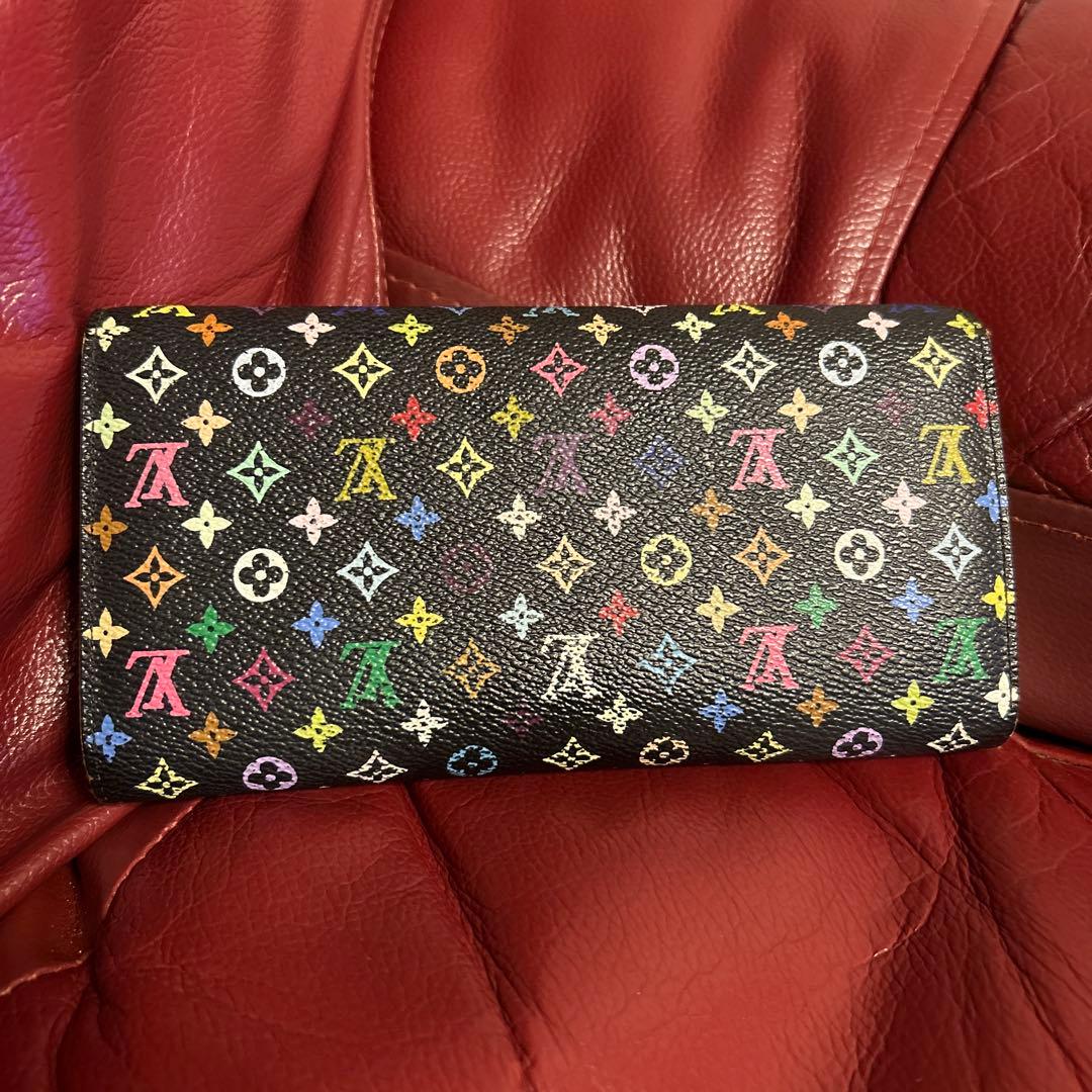 ルイヴィトン マルチカラー 長財布