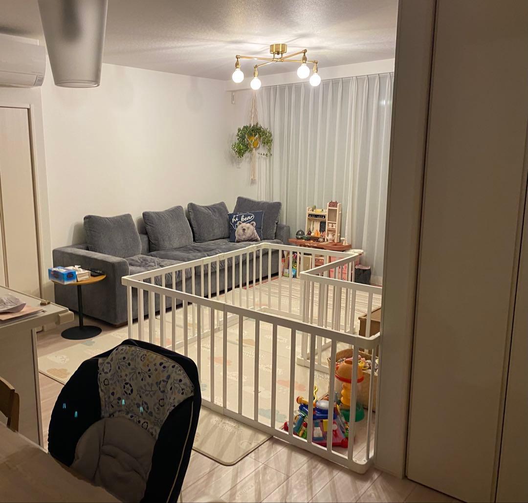 KATOJI 木製ベビーサークル