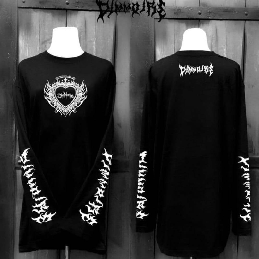 dimmoire HeartCore ロンT【Black】 フリーサイズ