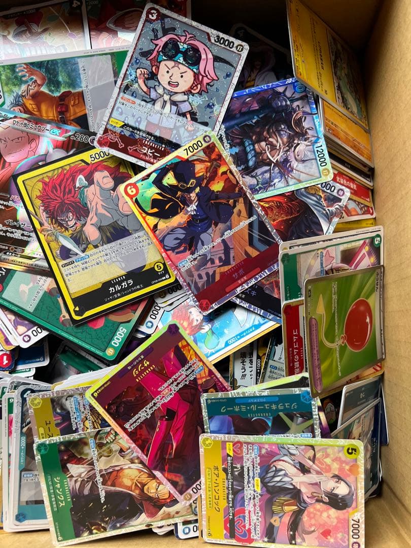ワンピース トレーディングカード 大量