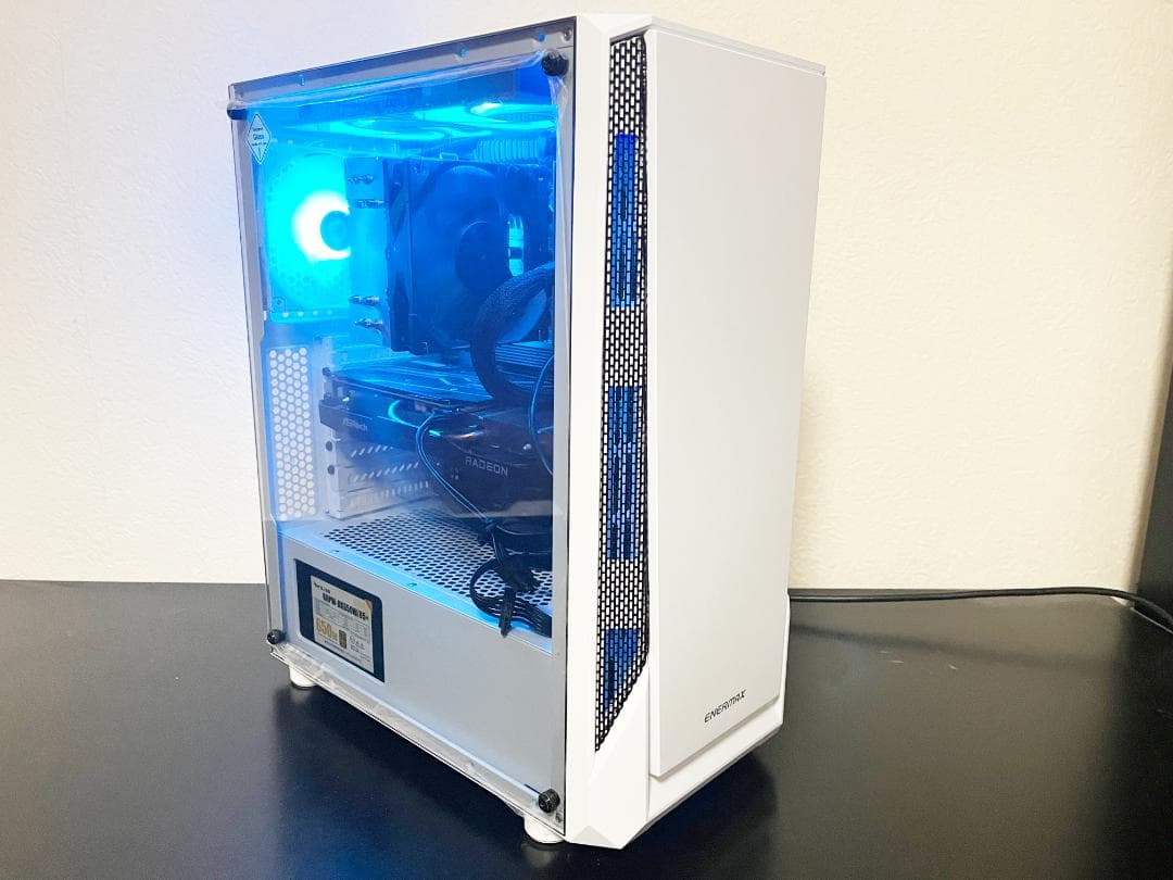 自作ゲーミングPC Ryzen5 2600X/RX6600/32GBRAM