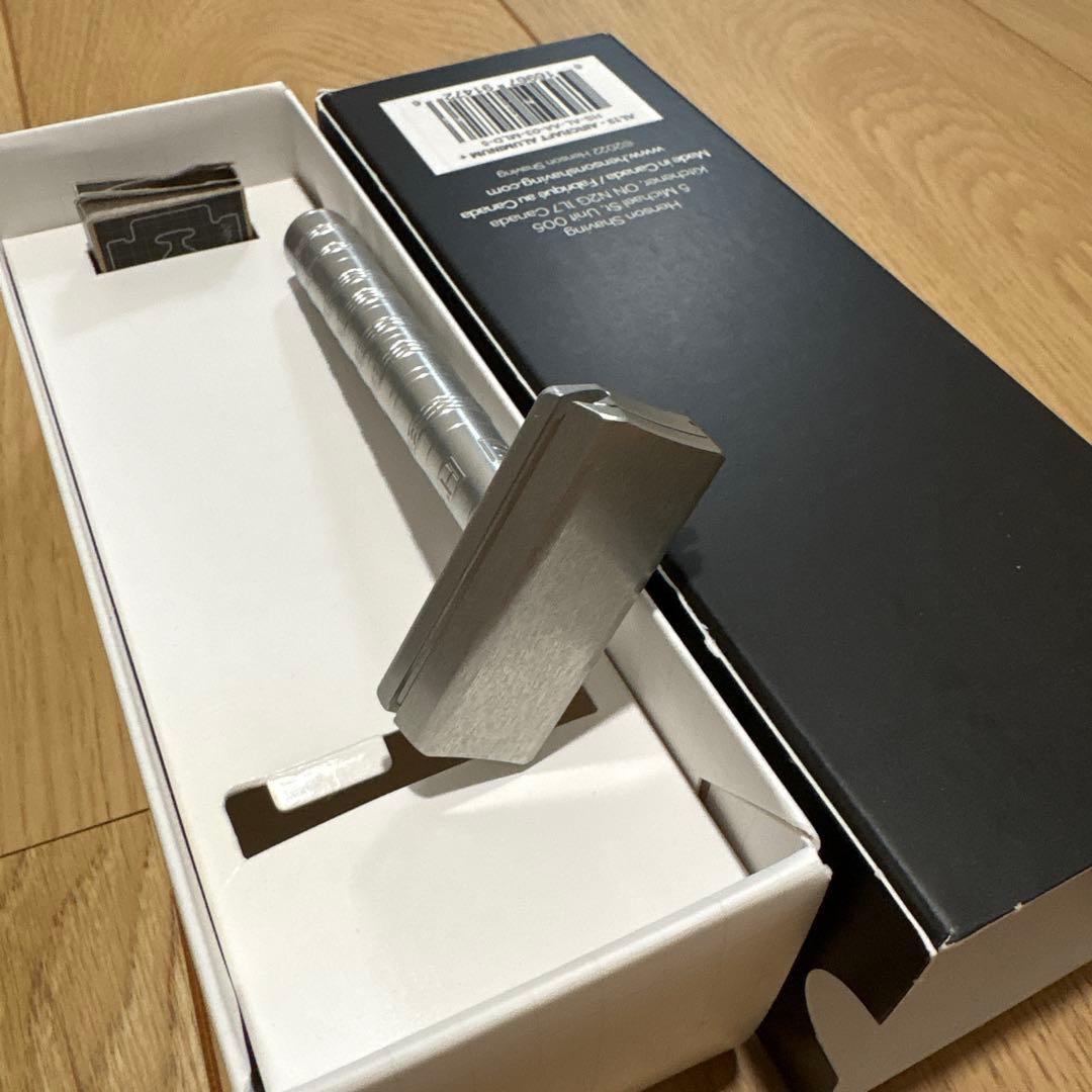 Henson Shaving AL13 メンズ剃刀 替え刃4枚 美品