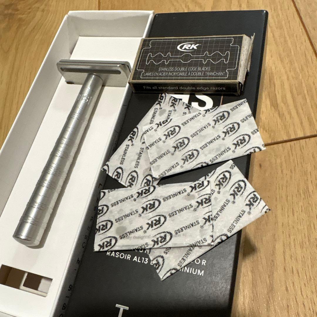 Henson Shaving AL13 メンズ剃刀 替え刃4枚 美品